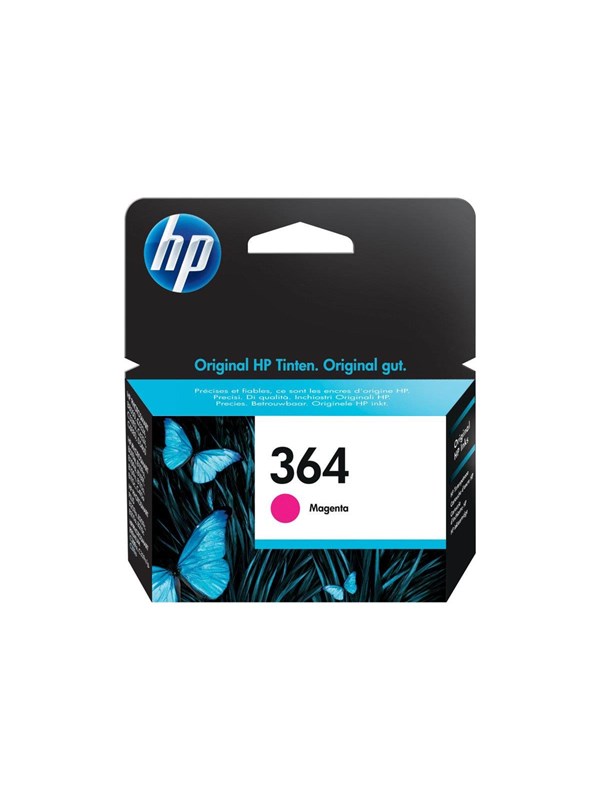 Hp 364 Cb319ee Magenta Ink Blækpatron Magenta