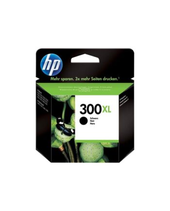 Hp 300    Cc641ee High Capacity Black Ink Blækpatron Sort
