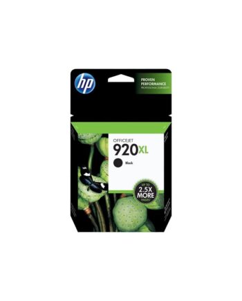 Hp 920    Cd975ae High Capacity Black Ink Blækpatron Sort