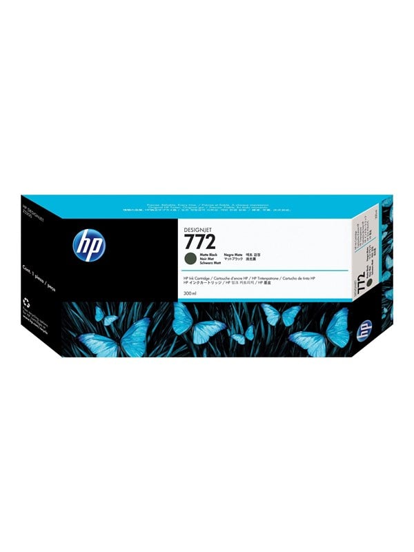 Hp 772 Cn635a Matte Black Blækpatron Mat Sort
