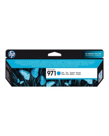 Hp 971   Cn622ae Cyan Ink Blækpatron Cyan