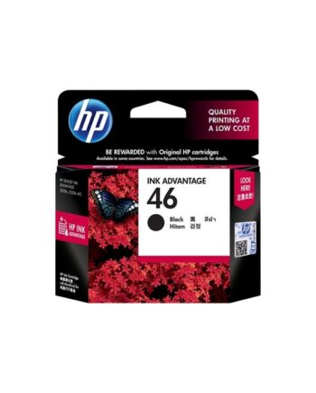 Hp 46   Cz637ae Black Ink Blækpatron Sort