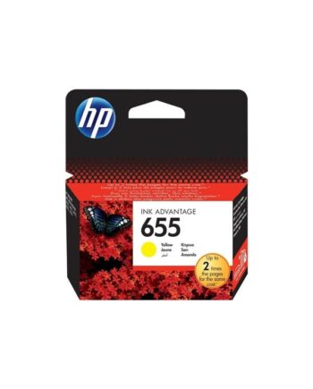Hp 655   Cz112ae Blækpatron Gul
