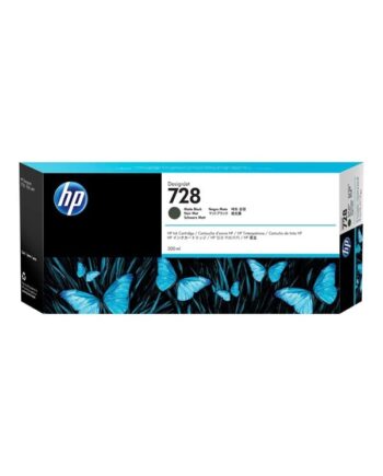 Hp 728   F9j68a Matte Black Ink Blækpatron Mat Sort
