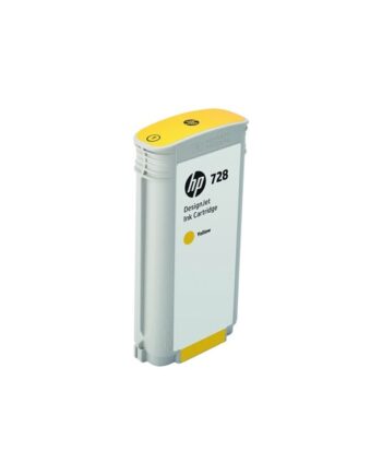 Hp 728   F9j65a Yellow Ink Blækpatron Farve-baseret Gul