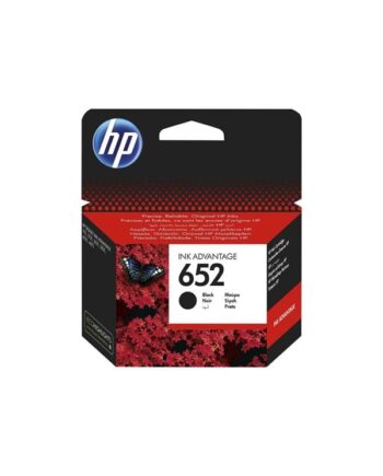 Hp 652   F6v25ae Black Ink Blækpatron Dye-based Sort