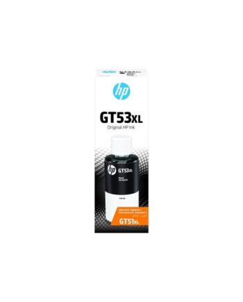 Hp Gt53xl   1vv21ae High Capacity Black Ink Refill Blækrefill Sort