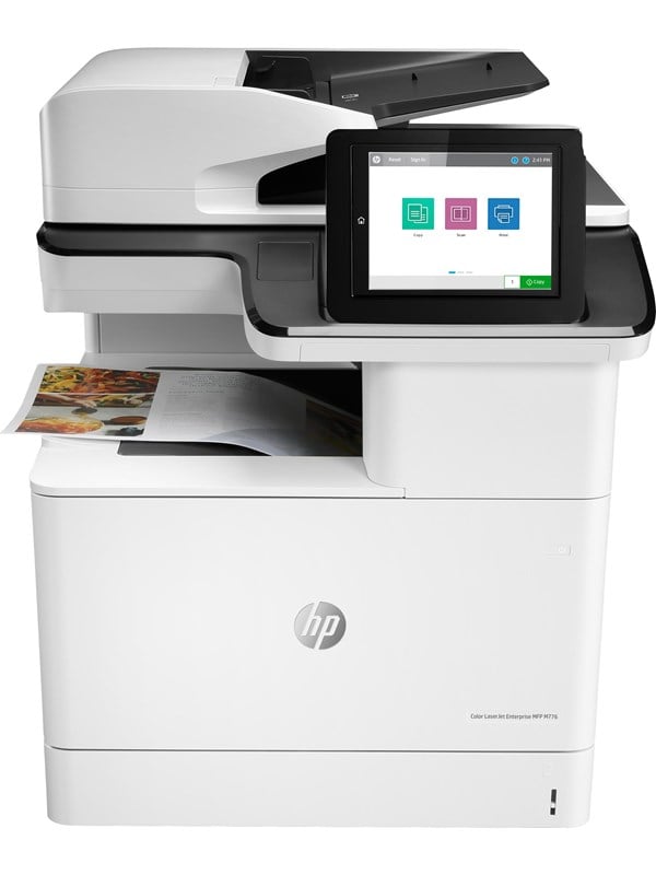 Hp Laserjet Enterprise Mfp M776dn A3 Laserprinter Multifunktion Farve Laser