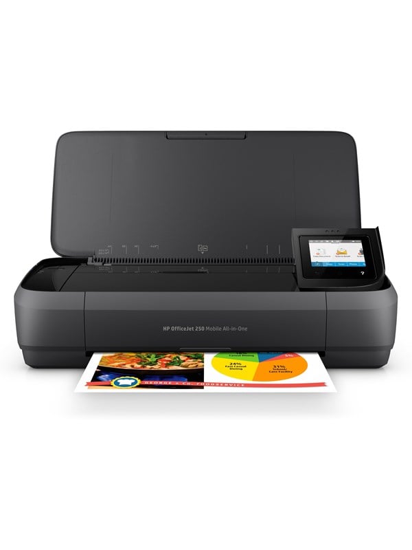 Hp Officejet 250 Mobile All In One Blækprinter Multifunktion Farve Blæk