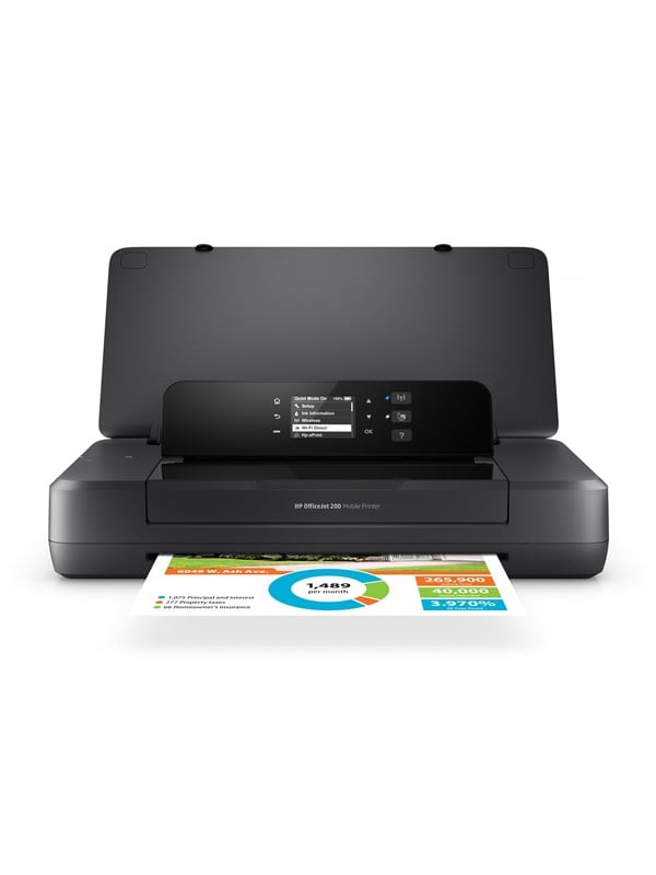Hp Officejet 200 Mobile Printer Blækprinter Farve Blæk