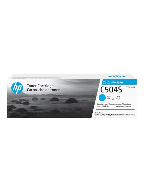 Hp Samsung Su025a Clt-c504s Cyan Toner Lasertoner Cyan