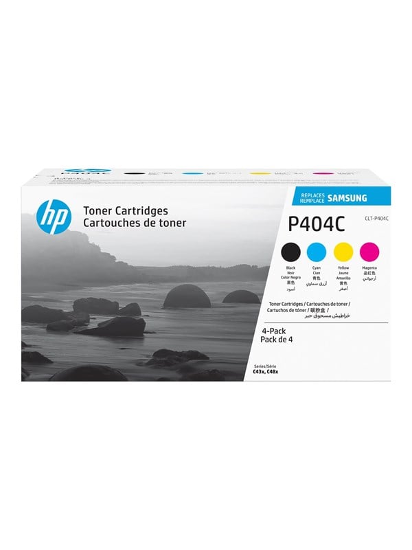 Hp Samsung Su365a Clt-p404c -pack Black Yellow Cyan Magenta Lasertoner Cyan
