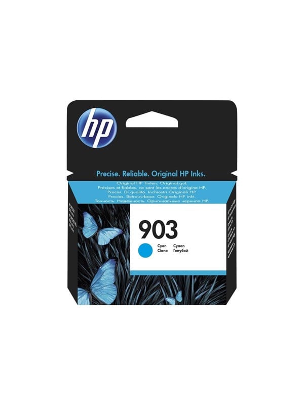 Hp 903 T6l87ae Cyan Ink Blækpatron Cyan