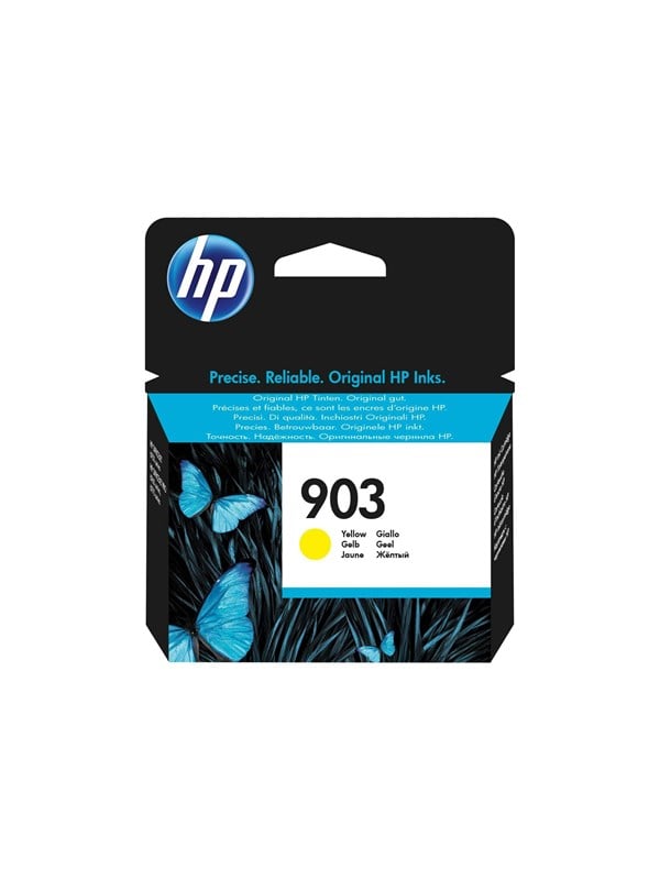 Hp 903 T6l95ae Yellow Ink Blækpatron Gul