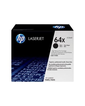 Hp 64x   Cc364x High Capacity Black Toner Lasertoner Sort