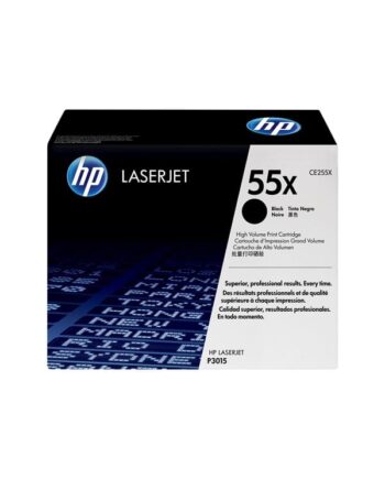 Hp 55x   Ce255x High Capacity Black Toner Lasertoner Sort