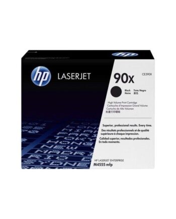 Hp 90x   Ce390xd Black Laser Toner Lasertoner Sort
