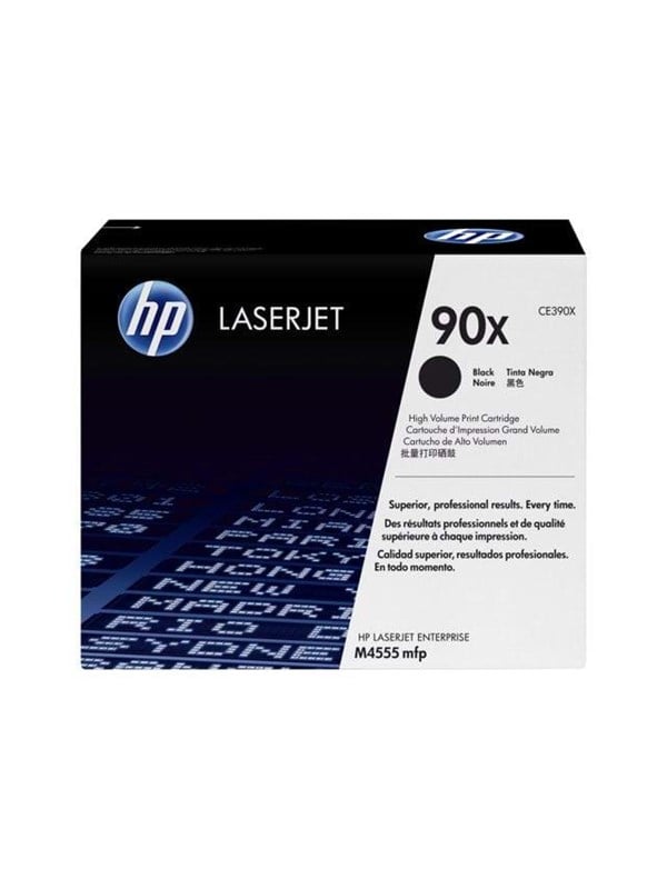 Hp 90x Ce390xd Black Laser Toner Lasertoner Sort