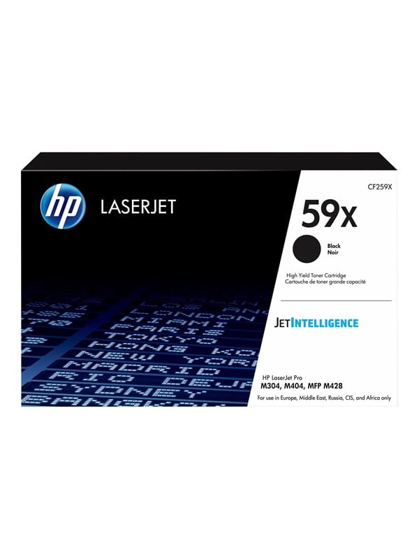 Hp 59x Cf259x High Capacity Black Toner Lasertoner Sort
