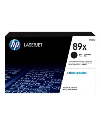 Hp 89x   Cf289x High Capacity Black Toner Lasertoner Sort