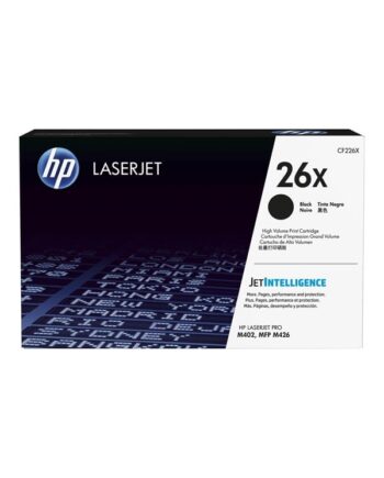 Hp 26x   Cf226x High Capacity Black Toner Lasertoner Sort