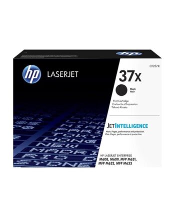 Hp 37x   Cf237x High Capacity Black Toner Lasertoner Sort
