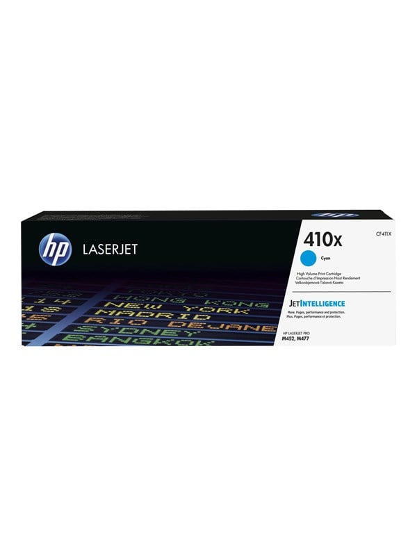 Hp 410x Cf411x High Capacity Cyan Toner Lasertoner Cyan