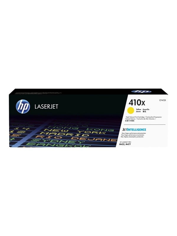 Hp 410x Cf412x High Capacity Yellow Toner Lasertoner Gul