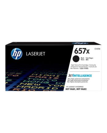 Hp 657x   Cf470x High Yield Black Laser Jet Lasertoner Sort