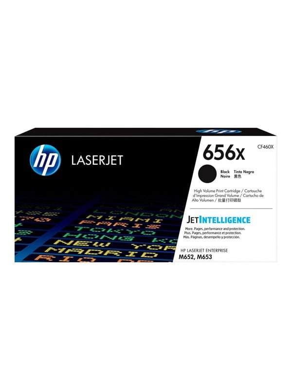 Hp 656x Cf460x High Yield Black Toner Lasertoner Sort