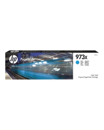 Hp 973x   F6t81ae High Capacity Cyan Ink Blækpatron Cyan