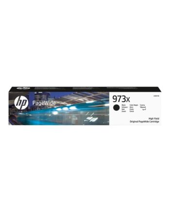 Hp 973x   L0s07ae High Capacity Black Ink Blækpatron Sort