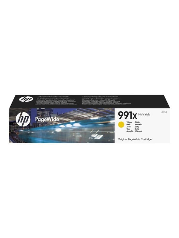 Hp 991x M0j98ae High Capacity Yellow Blækpatron Gul