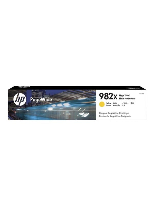 Hp 982x T0b29a High Capacity Yellow Ink Blækpatron Gul