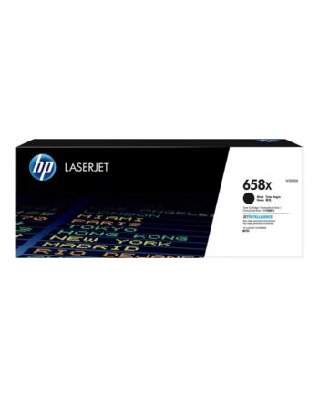 Hp 658x   W2000x Black Toner Lasertoner Sort