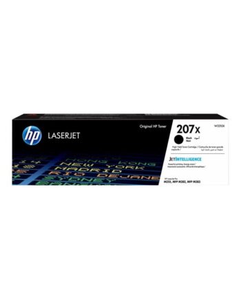 Hp 207x   W2210x High Capacity Black Toner Lasertoner Sort