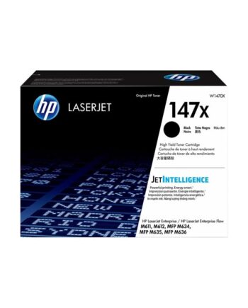 Hp 147x   W1470x High Capacity Black Toner Lasertoner Sort