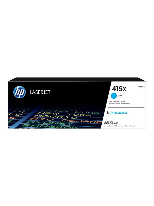 Hp 415x W2031x High Capacity Cyan Toner Lasertoner Cyan