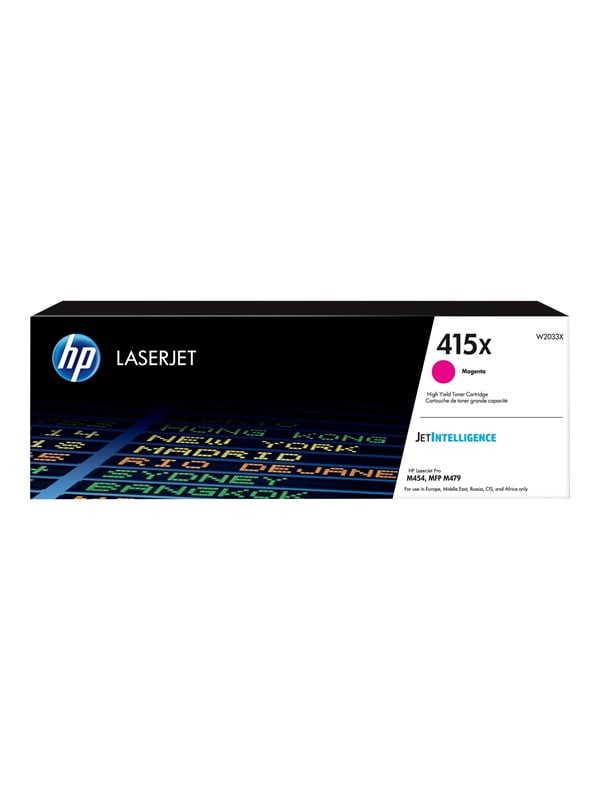 Hp 415x W2033x High Capacity Magenta Toner Lasertoner Magenta
