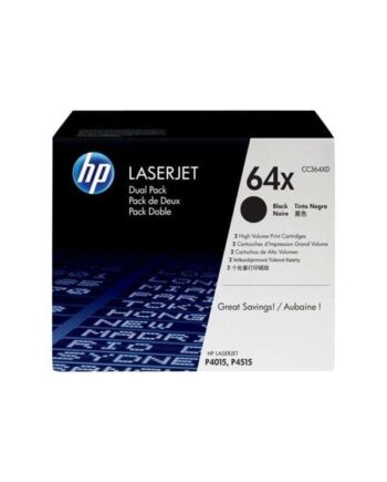 Hp 64xd   Cc364xd Black Laser Toner Lasertoner Sort
