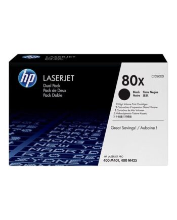 Hp 80xd   Cf280xd Black Laser Toner Hc Lasertoner Sort