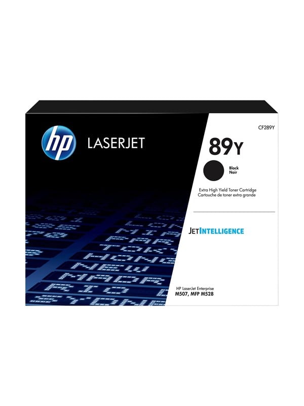 Hp 89y Cf289y Black Toner Extrra High Capacity Black Toner Lasertoner Sort