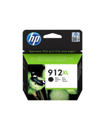Hp 912    3yl84ae High Capacity Black Ink Blækpatron Sort