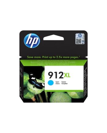 Hp 912    3yl81ae High Capacity Cyan Ink Blækpatron Cyan