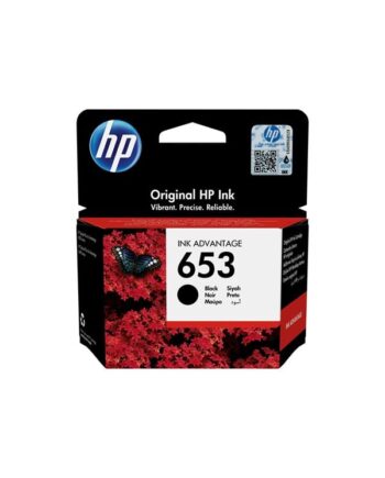 Hp 653   3ym75ae Black Ink Blækpatron Sort