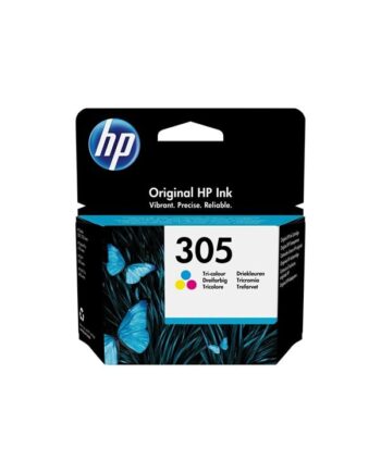 Hp 305   3ym60ae Tri-color  Cyan Magenta Yellow  Ink Blækpatron Dye-based Tricolor