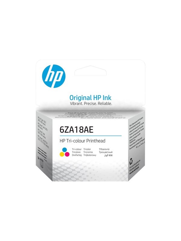 Hp 6za18ae Tri-color Printhead Printhoved Dye-based Tricolor