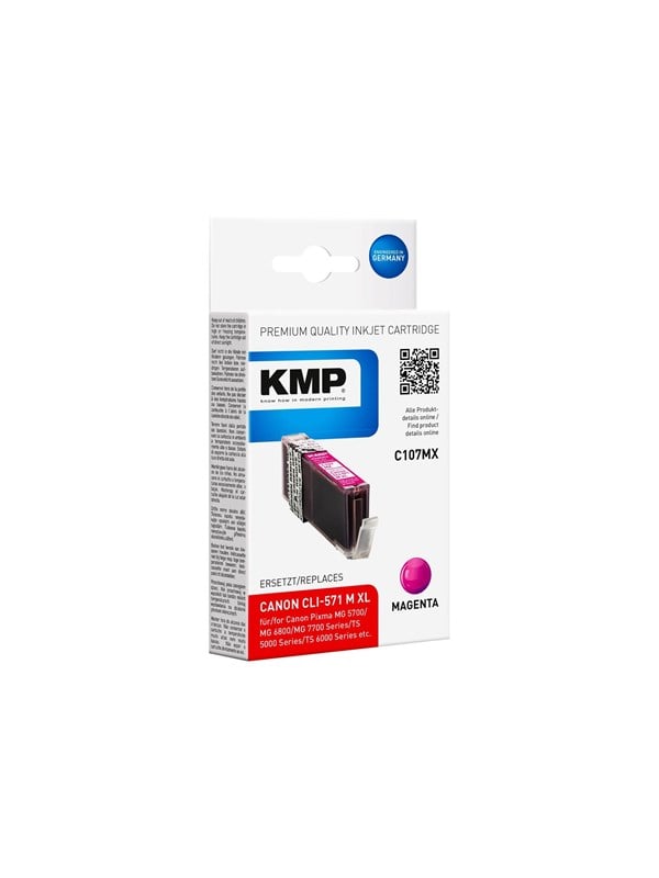 Kmp C107mx High Yield Magenta Ink Blækpatron Magenta