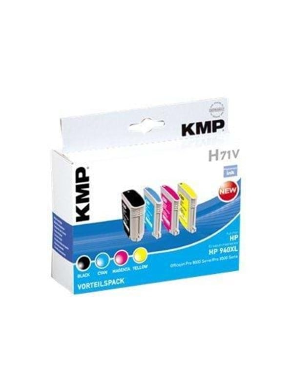 Kmp Vorteilspack H71v Blækpatron Cyan