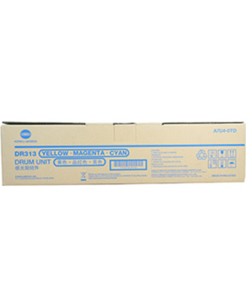Konica Minolta A7u40td   Dr-313 Drum Kit Cyan Magenta Yellow Tromlekit Cyan  Magenta  Gul